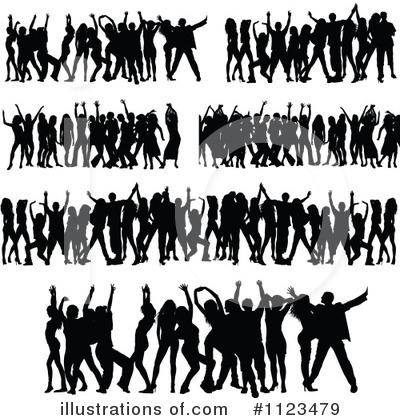 Royalty-Free (RF) Dancing Clipart Illustration by dero - Stock Sample #1123479