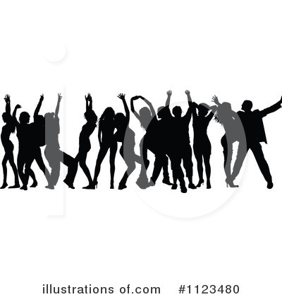 Royalty-Free (RF) Dancing Clipart Illustration by dero - Stock Sample #1123480