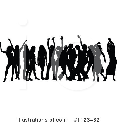 Royalty-Free (RF) Dancing Clipart Illustration by dero - Stock Sample #1123482