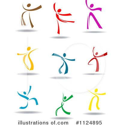 Royalty-Free (RF) Dancing Clipart Illustration by Vector Tradition SM - Stock Sample #1124895
