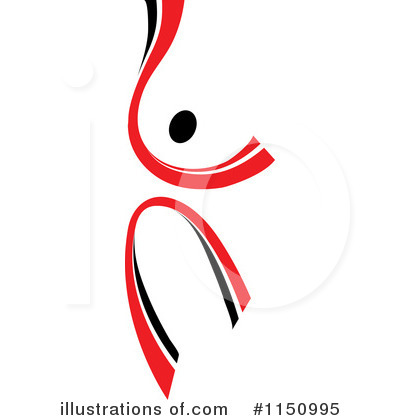 Royalty-Free (RF) Dancing Clipart Illustration by Vector Tradition SM - Stock Sample #1150995
