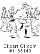 Dancing Clipart #1166149 by Prawny Vintage