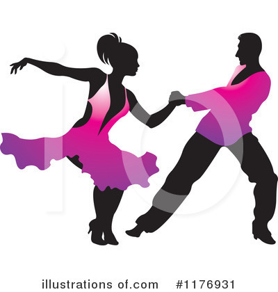 Royalty-Free (RF) Dancing Clipart Illustration by Lal Perera - Stock Sample #1176931