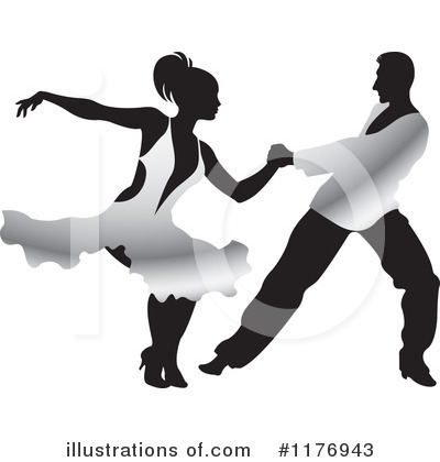 Royalty-Free (RF) Dancing Clipart Illustration by Lal Perera - Stock Sample #1176943