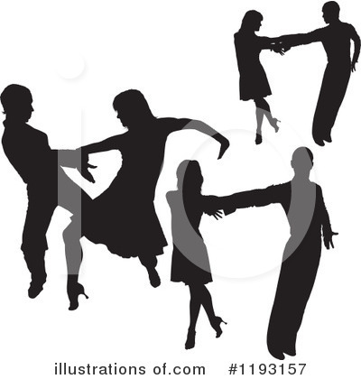 Royalty-Free (RF) Dancing Clipart Illustration by dero - Stock Sample #1193157