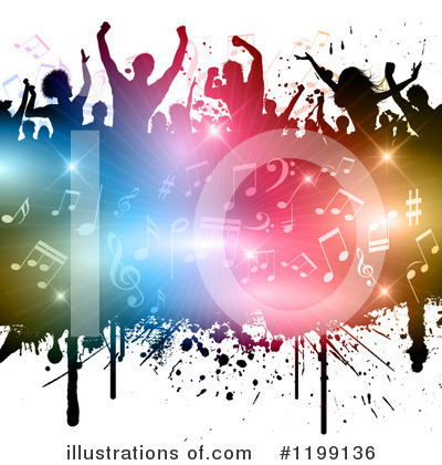 Music Clipart #1199136 by KJ Pargeter