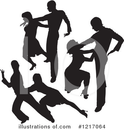 Royalty-Free (RF) Dancing Clipart Illustration by dero - Stock Sample #1217064
