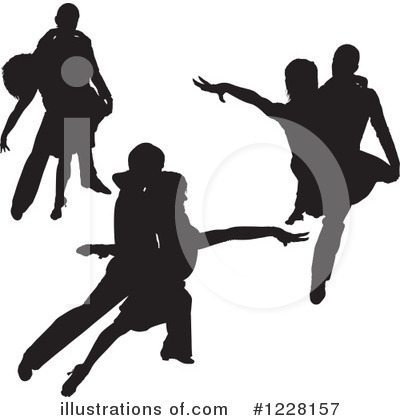 Royalty-Free (RF) Dancing Clipart Illustration by dero - Stock Sample #1228157