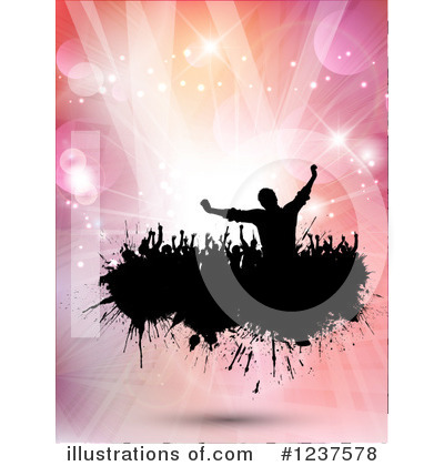 Royalty-Free (RF) Dancing Clipart Illustration by KJ Pargeter - Stock Sample #1237578