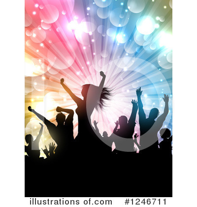 Royalty-Free (RF) Dancing Clipart Illustration by KJ Pargeter - Stock Sample #1246711