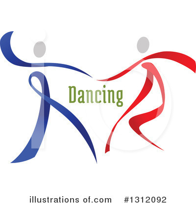Royalty-Free (RF) Dancing Clipart Illustration by Vector Tradition SM - Stock Sample #1312092