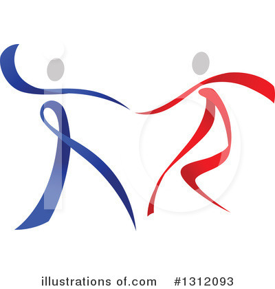 Royalty-Free (RF) Dancing Clipart Illustration by Vector Tradition SM - Stock Sample #1312093
