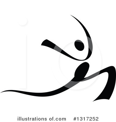 Royalty-Free (RF) Dancing Clipart Illustration by Vector Tradition SM - Stock Sample #1317252