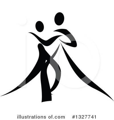 Royalty-Free (RF) Dancing Clipart Illustration by Vector Tradition SM - Stock Sample #1327741