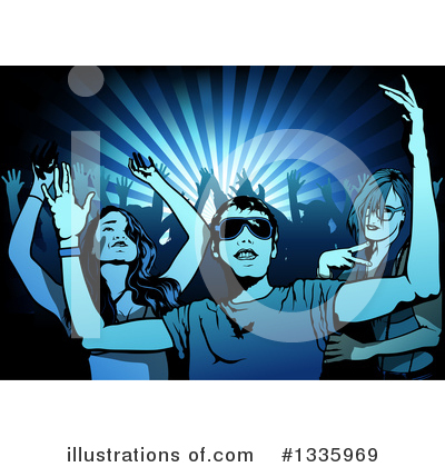 Royalty-Free (RF) Dancing Clipart Illustration by dero - Stock Sample #1335969