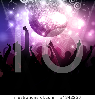 Disco Ball Clipart #1342256 by KJ Pargeter