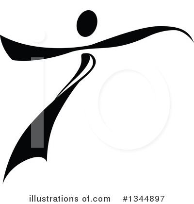 Royalty-Free (RF) Dancing Clipart Illustration by Vector Tradition SM - Stock Sample #1344897