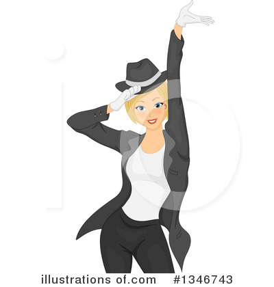 Royalty-Free (RF) Dancing Clipart Illustration by BNP Design Studio - Stock Sample #1346743