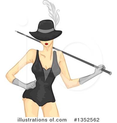 Royalty-Free (RF) Dancing Clipart Illustration by BNP Design Studio - Stock Sample #1352562