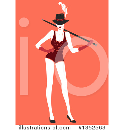 Royalty-Free (RF) Dancing Clipart Illustration by BNP Design Studio - Stock Sample #1352563