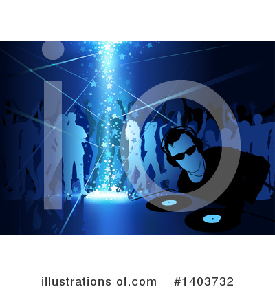 Royalty-Free (RF) Dancing Clipart Illustration by dero - Stock Sample #1403732