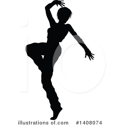 Royalty-Free (RF) Dancing Clipart Illustration by AtStockIllustration - Stock Sample #1408074
