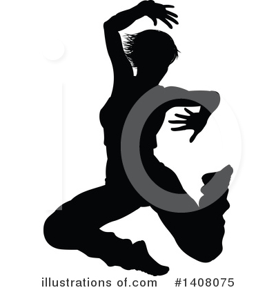Royalty-Free (RF) Dancing Clipart Illustration by AtStockIllustration - Stock Sample #1408075