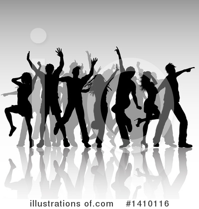 Royalty-Free (RF) Dancing Clipart Illustration by KJ Pargeter - Stock Sample #1410116