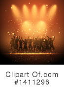 Dancing Clipart #1411296 by KJ Pargeter