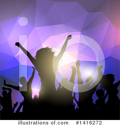 Royalty-Free (RF) Dancing Clipart Illustration by KJ Pargeter - Stock Sample #1416272