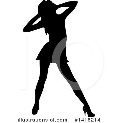 Royalty-Free (RF) Dancing Clipart Illustration by Pams Clipart - Stock Sample #1418214