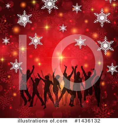 Royalty-Free (RF) Dancing Clipart Illustration by KJ Pargeter - Stock Sample #1436132