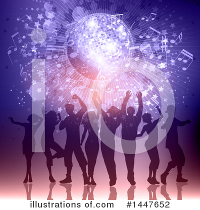 Royalty-Free (RF) Dancing Clipart Illustration by KJ Pargeter - Stock Sample #1447652