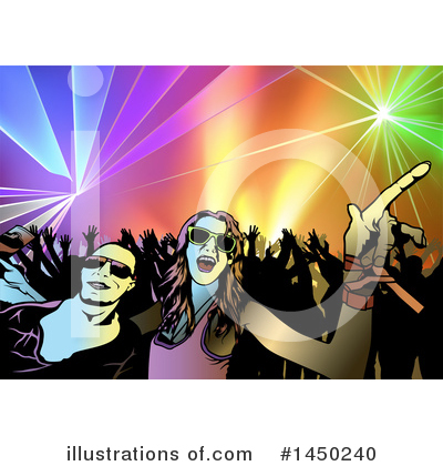 Royalty-Free (RF) Dancing Clipart Illustration by dero - Stock Sample #1450240