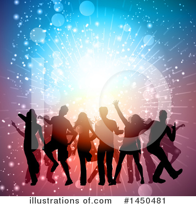 Royalty-Free (RF) Dancing Clipart Illustration by KJ Pargeter - Stock Sample #1450481