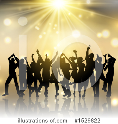 Royalty-Free (RF) Dancing Clipart Illustration by KJ Pargeter - Stock Sample #1529822