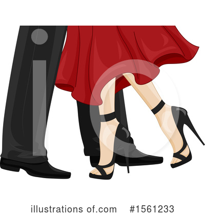 Royalty-Free (RF) Dancing Clipart Illustration by BNP Design Studio - Stock Sample #1561233