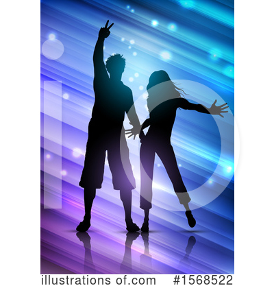 Royalty-Free (RF) Dancing Clipart Illustration by KJ Pargeter - Stock Sample #1568522