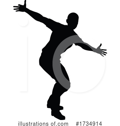 Royalty-Free (RF) Dancing Clipart Illustration by AtStockIllustration - Stock Sample #1734914