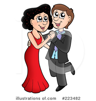 Royalty-Free (RF) Dancing Clipart Illustration by visekart - Stock Sample #223482