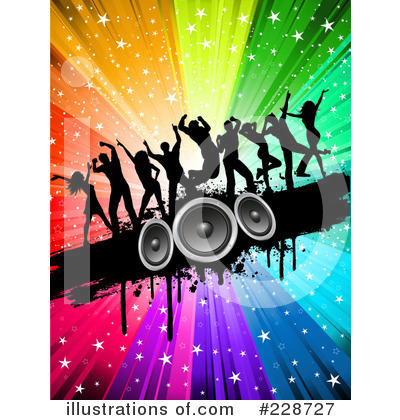 Royalty-Free (RF) Dancing Clipart Illustration by KJ Pargeter - Stock Sample #228727
