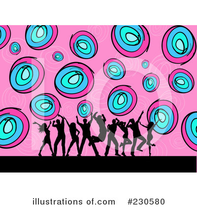 Royalty-Free (RF) Dancing Clipart Illustration by KJ Pargeter - Stock Sample #230580