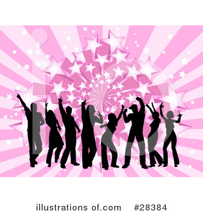 Royalty-Free (RF) Dancing Clipart Illustration by KJ Pargeter - Stock Sample #28384