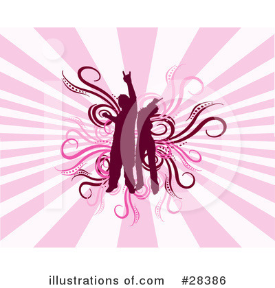 Royalty-Free (RF) Dancing Clipart Illustration by KJ Pargeter - Stock Sample #28386