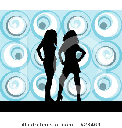Royalty-Free (RF) Dancing Clipart Illustration by KJ Pargeter - Stock Sample #28469