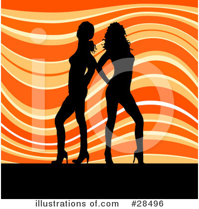 Royalty-Free (RF) Dancing Clipart Illustration by KJ Pargeter - Stock Sample #28496