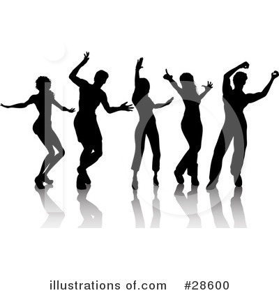 Royalty-Free (RF) Dancing Clipart Illustration by KJ Pargeter - Stock Sample #28600