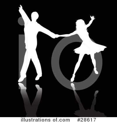 Royalty-Free (RF) Dancing Clipart Illustration by KJ Pargeter - Stock Sample #28617
