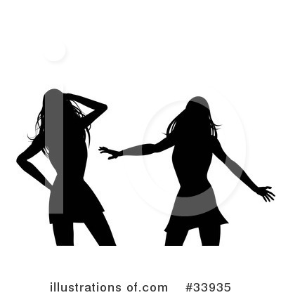 Royalty-Free (RF) Dancing Clipart Illustration by elaineitalia - Stock Sample #33935