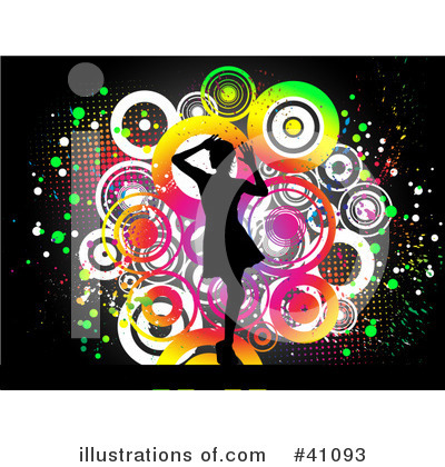 Royalty-Free (RF) Dancing Clipart Illustration by KJ Pargeter - Stock Sample #41093